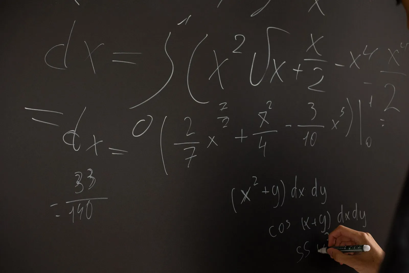 What is Advanced Math - student practicing core concepts with focused study