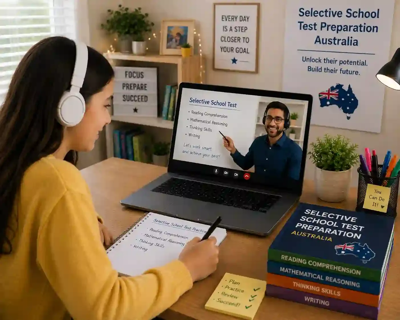 Online Selective School Test Tuition in Australia for Students