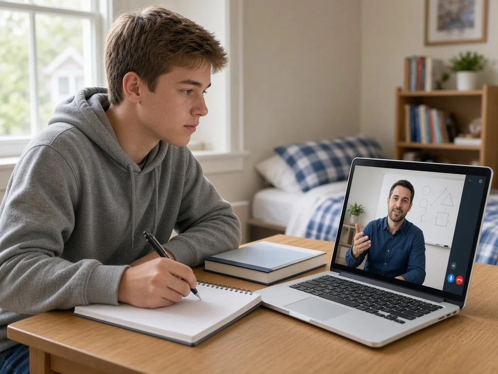 16-year-old US student attending live online ACT Writing tutoring