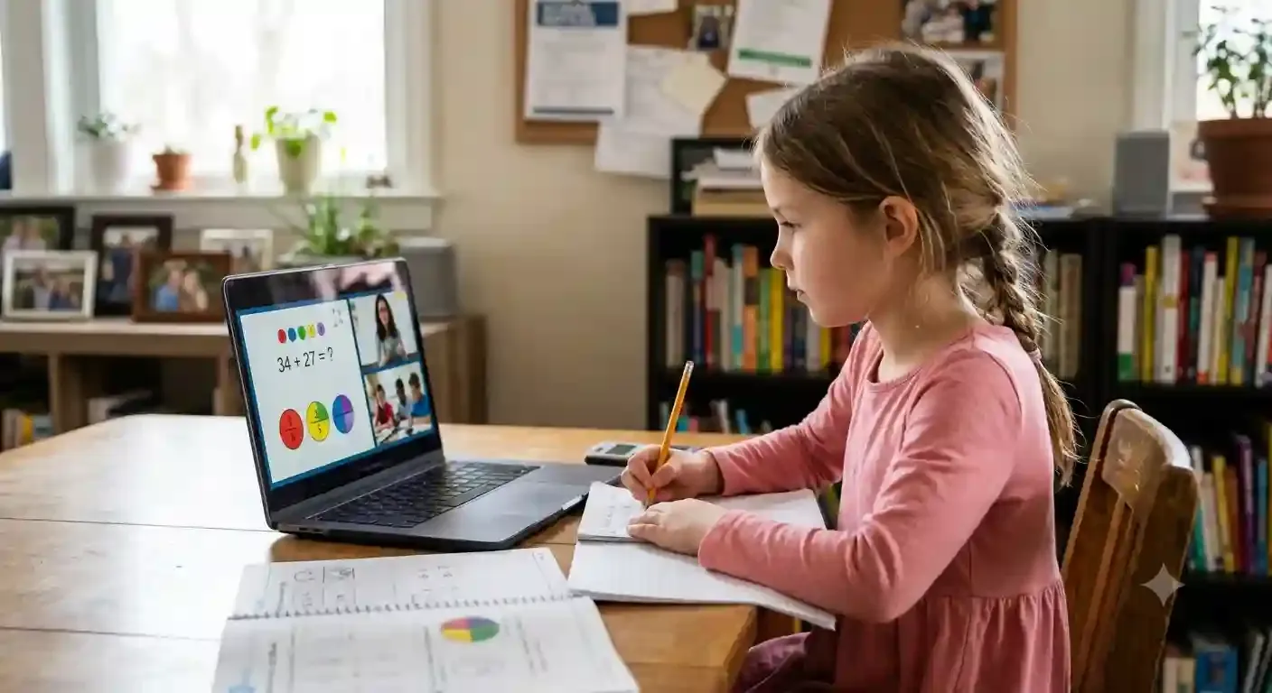 Qualified elementary math tutors - learning materials ready for foundational math practice