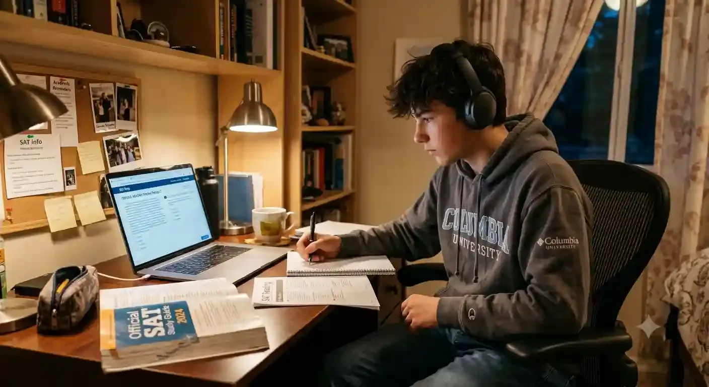 Online SAT Reading and Writing prep tutor guiding a student through test strategies